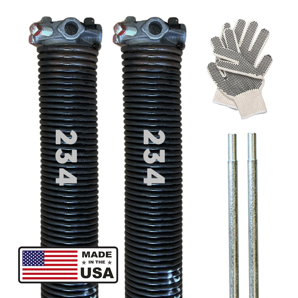 GaraLift Garage Door Torsion Spring .234 Wire Gauge (Brown)