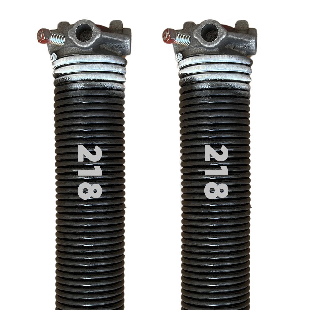 GaraLift Garage Door Torsion Spring .218 Wire Gauge (White)