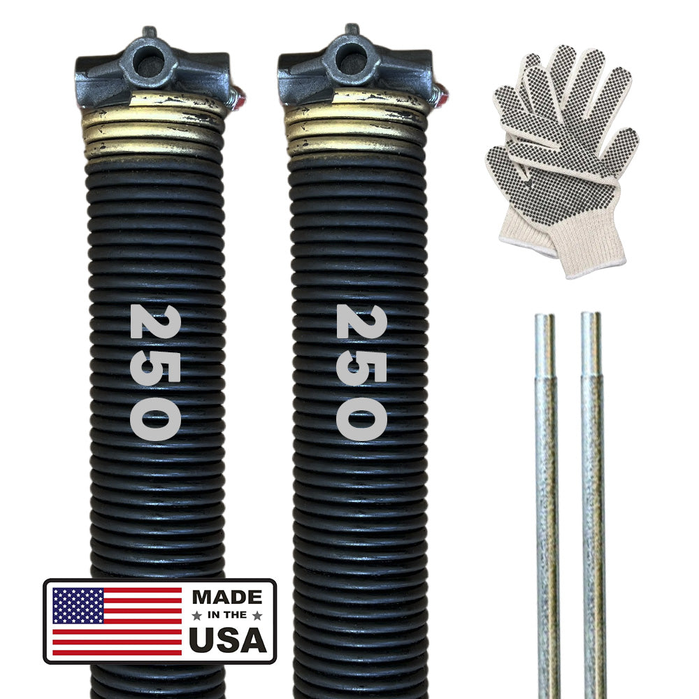GaraLift Garage Door Torsion Spring .250 Wire Gauge (Gold)
